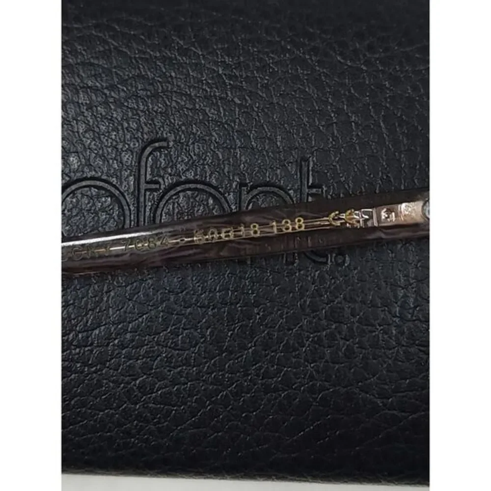 Jean‎ Lafont Eyeglasses Frames BECKY 7084 Clear Brown Pink Purple Horn 50-18-138